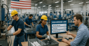 Vacantes abiertas: Cómo encontrar trabajos de fábrica en Estados Unidos ahora